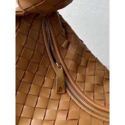 Bottega Veneta BV Jodie Teen Bag In Caramel Intrecciato Leather 930