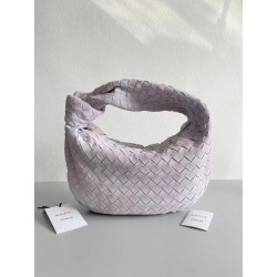 Bottega Veneta BV Jodie Teen Bag In Lilas Suede Calfskin 412