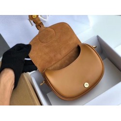 Dior Small Bobby Bag In Camel Calfskin 862