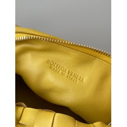 Bottega Veneta BV Jodie Mini Bag In Yellow Intrecciato Lambskin 356