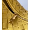 Bottega Veneta BV Jodie Mini Bag In Yellow Intrecciato Lambskin 356