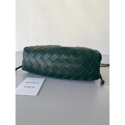 Bottega Veneta Mini Pouch In Raintree Intrecciato Lambskin 397