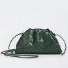 Bottega Veneta Mini Pouch In Raintree Intrecciato Lambskin 397