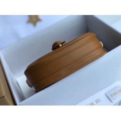 Dior Small Bobby Bag In Camel Calfskin 862