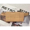 Bottega Veneta Cassette Belt Bag In Beige Intrecciato Leather 397