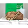 Bottega Veneta The Chain Pouch Bag In Teak Calfskin 833