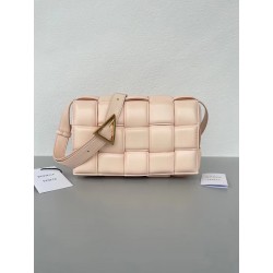 Bottega Veneta Padded Cassette Bag In Melon Lambskin 958