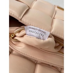 Bottega Veneta Padded Cassette Bag In Melon Lambskin 958