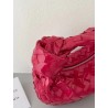 Bottega Veneta BV Jodie Mini Bag In Red Intrecciato Patent Leather 856