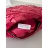 Bottega Veneta BV Jodie Mini Bag In Red Intrecciato Patent Leather 856