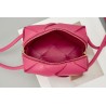 Bottega Veneta Mini Cassette Camera Bag In Cranberry Lambskin 839