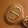 Dior Medium Bobby Bag In Camel Calfskin 938