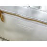 Bottega Veneta Chain Cassette Bag In White Lambskin 546