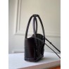 Bottega Veneta Mini Arco Bag In Black Intrecciato Calfskin 827