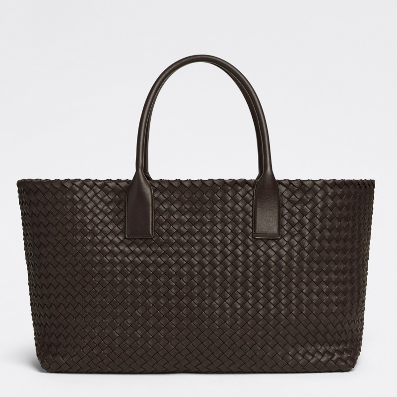 Bottega Veneta Medium Cabat Bag In Fondant Intrecciato Lambskin 894