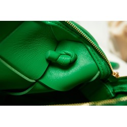 Bottega Veneta Mini Cassette Camera Bag In Parakeet Lambskin 064