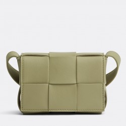 Bottega Veneta Candy Cassette Bag In Travertine Lambskin 530