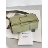 Bottega Veneta Candy Cassette Bag In Travertine Lambskin 530