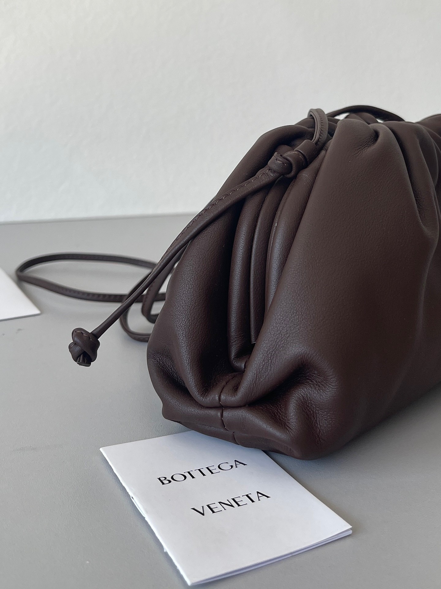 Bottega Veneta Mini Pouch Bag In Fondant Calfskin 702