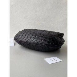 Bottega Veneta BV Jodie Teen Bag In Black Intrecciato Leather 967