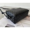 Bottega Veneta Mini Loop Bag In Black Intrecciato Lambskin 156