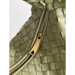 Bottega Veneta BV Jodie Teen Bag In Travertine Intrecciato Leather 238