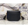 Dior Large Bobby Bag In Black Calfskin 654