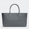 Bottega Veneta Cabat Medium Bag In Thunder Intrecciato Lambskin 264