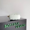 Bottega Veneta Knot Minaudiere Clutch In Glacier Intreccio Leather 474