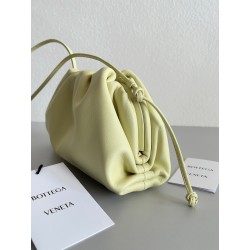 Bottega Veneta Mini Pouch Bag In Zest Washed Calfskin 825