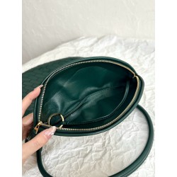 Bottega Veneta Gemelli Medium Bag in Emerald Green Intrecciato Lambskin 881