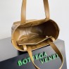 Bottega Veneta Small Flip Flap Bag in Acorn Intrecciato Lambskin 993