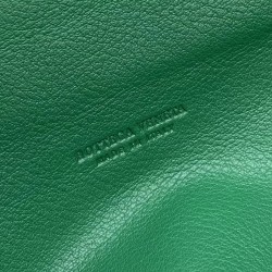 Bottega Veneta The Belt Chain Pouch In Green Nappa Leather 100