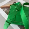 Bottega Veneta Cassett Bag In Green Intrecciato Lambskin 222