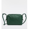 Bottega Veneta Small Loop Bag In Raintree Intrecciato Lambskin 955