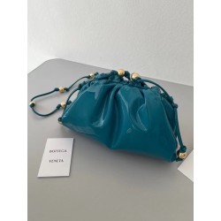 Bottega Veneta Mini Pouch In Blaster Patent Leather 321