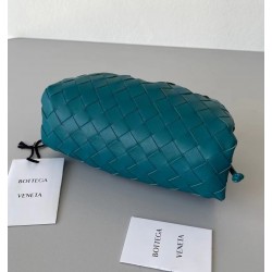 Bottega Veneta Mini Pouch In Mallard Intrecciato Lambskin 252