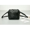 Bottega Veneta Mini Cassette Camera Bag In Black Lambskin 569