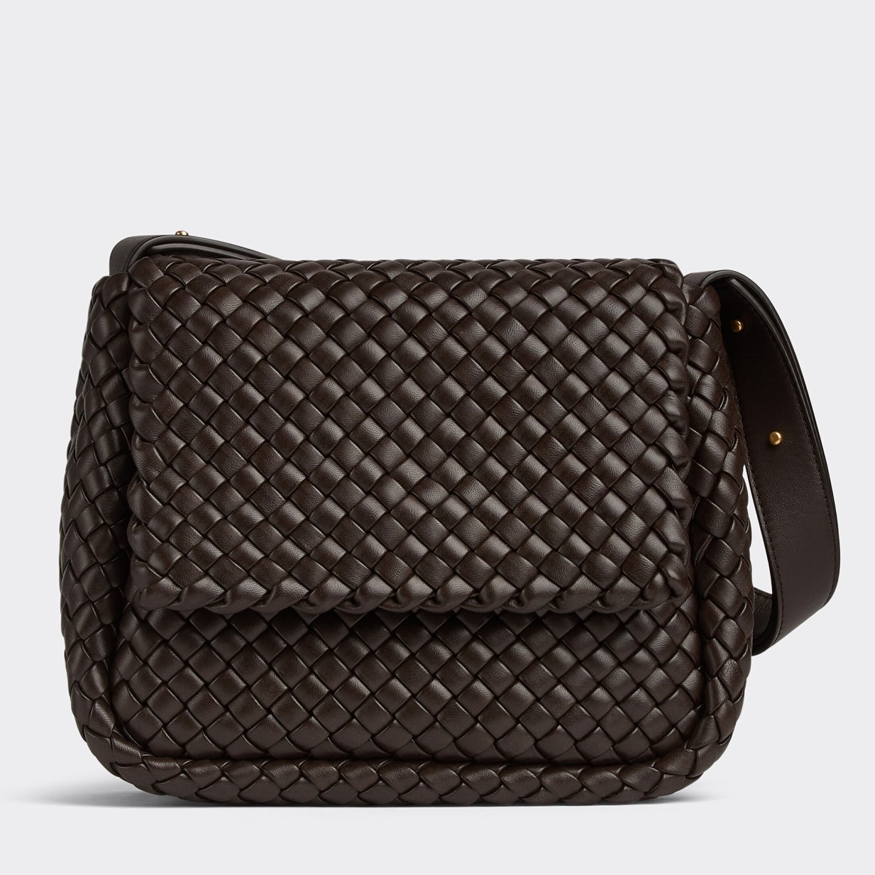 Bottega Veneta Cobble Small Bag in Fondant Intrecciato Leather 614