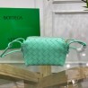 Bottega Veneta Mini Loop Bag In Fountain Intrecciato Lambskin 774