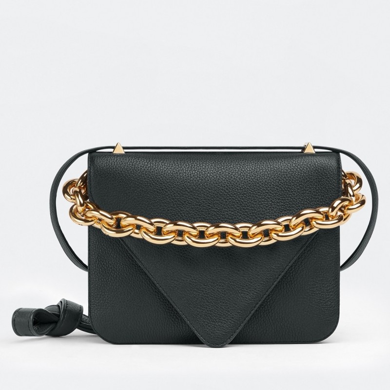 Bottega Veneta Mount Small Bag In Black Leather 978