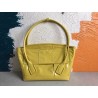 Bottega Veneta Arco Medium Bag In Mirabelle Intrecciato Leather 437