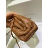 Bottega Veneta Mini Pouch In Caramel Intrecciato Lambskin 466