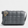 Bottega Veneta Padded Cassette Bag In Thunder Lambskin 081