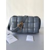 Bottega Veneta Padded Cassette Bag In Thunder Lambskin 081