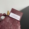 Bottega Veneta Small Sardine Bag In Barolo Intrecciato Lambskin 162