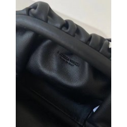 Bottega Veneta Mini Pouch In Black Calfskin 197