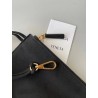 Bottega Veneta Arco Small Tote In Black Grained Leather 377