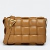 Bottega Veneta Padded Cassette Bag In Caramel Lambskin 524