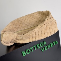 Bottega Veneta BV Jodie Teen Bag In Porridge Suede Calfskin 561